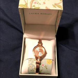 Laura Ashley Rose Gold Watch